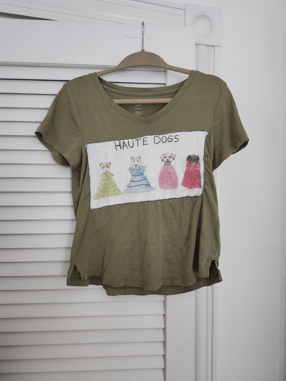 Unfortunate Portrait Graphic V-Neck Tee